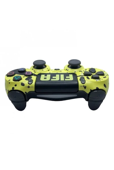 PS4-PC-Android BOX-Android-IOS Telefon Tablet Uyumlu Futbol Temalı Titreşimli Bluetooth Oyun Kolu - Resim 4