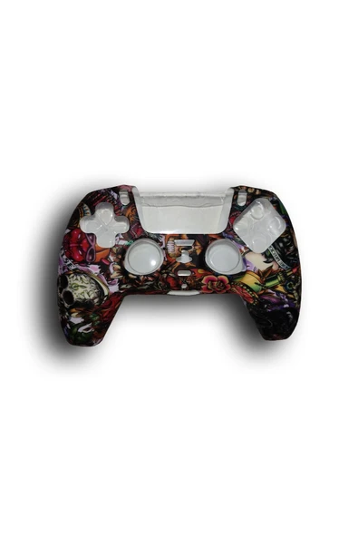 Ps5 Controller Kuru Kafa Serisi Desenli Koruyucu Silikon Kılıf - Resim 12