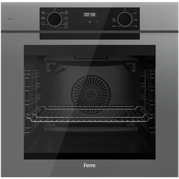 Ferre FryArt Artline QEP63CPR - CS208-FA - D079-SA 7 Prog. Dijital Turbo Ank. Set - Gri - 2