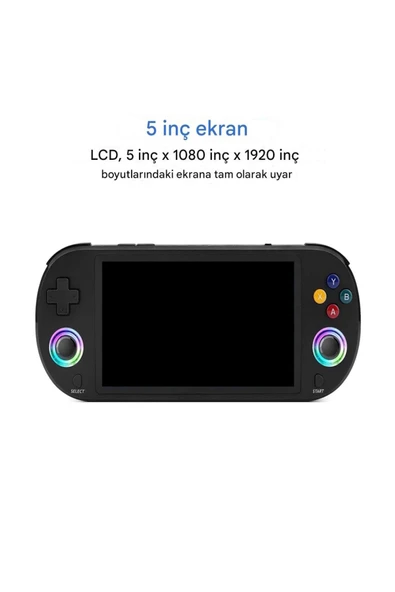 M22P 5 inç Taşınabilir RGB Retro Joystick Gamepad ürün görseli 1