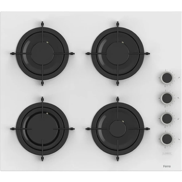 Ferre FryArt Artline QEP63CB - CS206-FA - D078-SA 7 Prog. Dijital Turbo Ank. Set - Beyaz - 3