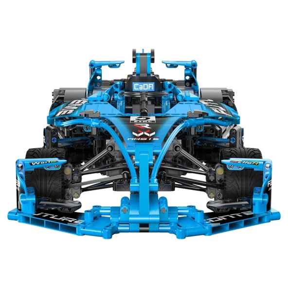 CADA FORMULA E Yarış Arabası Lego - Lego Setleri - CADA Mini Lego - F1 Formula Araba Yarış Arabası - 5