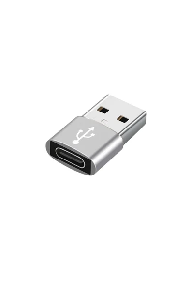 Erkek Usb To Dişi Type-c Çevirici Data Otg Adaptör Dönüştürücü - Resim 5