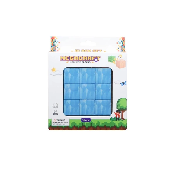 Minecraft Buzul Desenli Blok Manyetik Lego Minecraft Manyetik Lego Minecraft Lego Megacraft Lego Seti Megnetic Blocks - Resim 2