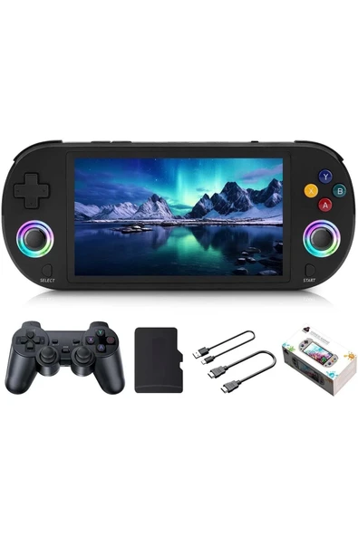 M22P 5 inç Taşınabilir RGB Retro Joystick Gamepad - Resim 6