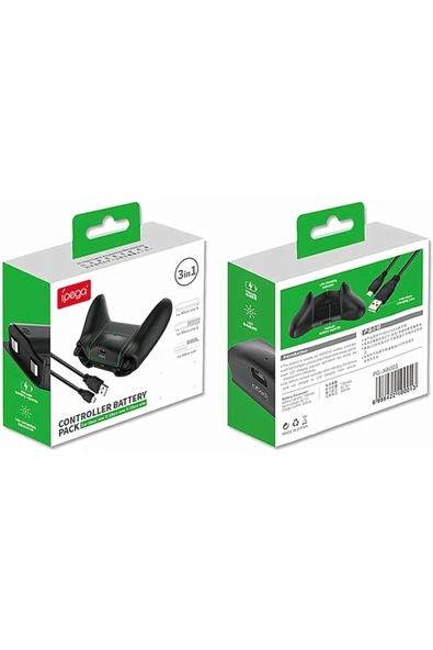 Xbox One S/x Oyun Kolu Joystick Şarj Edilebilir Pil Ve Usb Şarj Kablosu - Resim 8