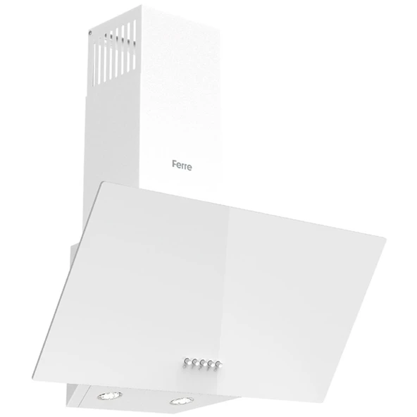 Ferre FlowArt QBL62CB - SS206 - D087 7 Prog. Mekanik Turbo Ankastre Set - Beyaz - 4