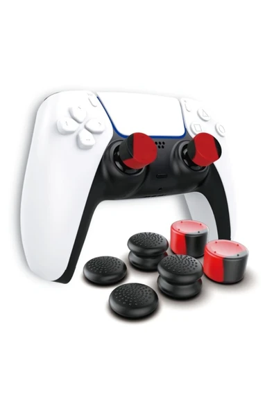 12'li Playstation 5 Kablo Stand Şarj Kulaklık Askı Analog Set - Resim 7