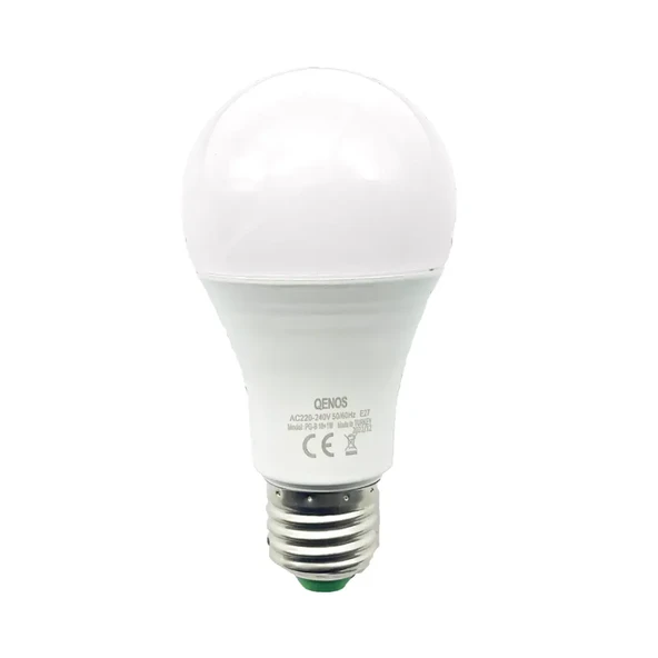 Qenos 10w+1W 2 Renk Ledli Ampul E27 Duy (Beyaz-Kırmzı) - 1