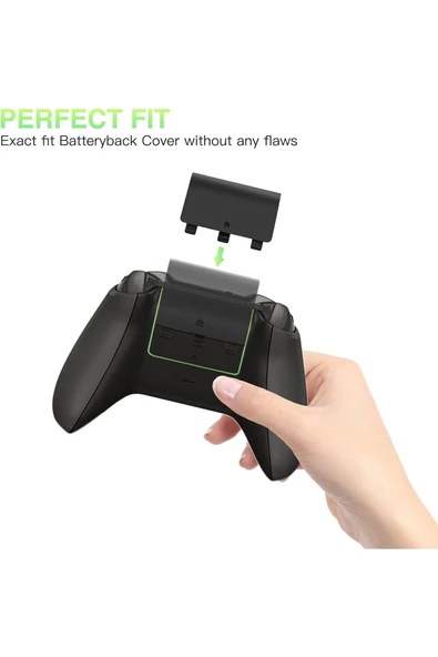 Xbox One/One S/One X Oyun Kolu Yedek Pil Kapağı - Resim 5