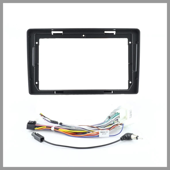 DACIA DUSTER 2015-2017 UYUMLU 10.1 İNC ANDROID MULTİMEDYA ÇERÇEVESİ-SOKET-CANBUS ürün görseli 1