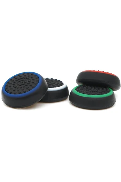 Desenli Sony Ps5/ps4/ps3 Analog Koruyucu Silikon Pad-renkli - Resim 10