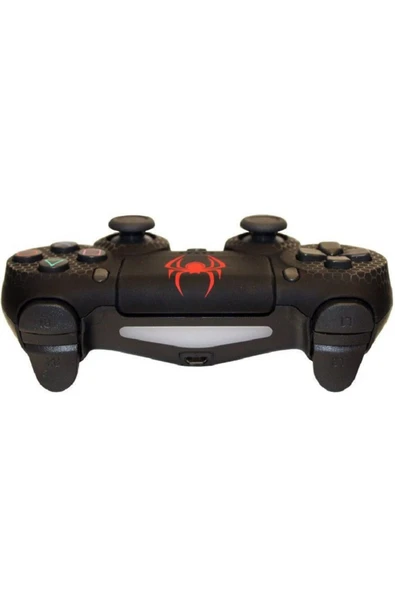 PS4-PC-Android BOX-Android-IOS Telefon Tablet Uyumlu Spıder-Man Tema Titreşimli Bluetooth Oyun Kolu - 6