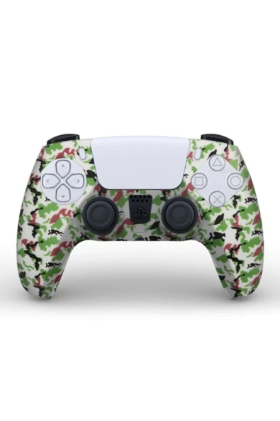 Ps5 Controller Kamuflaj Seri Koruyucu Silikon Kılıf - Resim 9