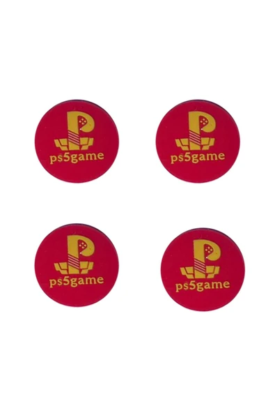 Desenli Sony Ps5/ps4/ps3 Uyumlu Analog Koruyucu Silikon Pad-ps5 Game ürün görseli 1