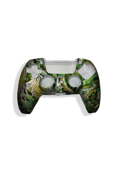 Ps5 Controller Kuru Kafa Serisi Desenli Koruyucu Silikon Kılıf - Resim 2
