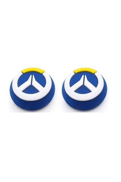 Overwatch  PS5/PS4/PS3/Xbox One/One X/One S/Series X/Series S  3D Analog silikon Koruyucu -4 Adet - Resim 3