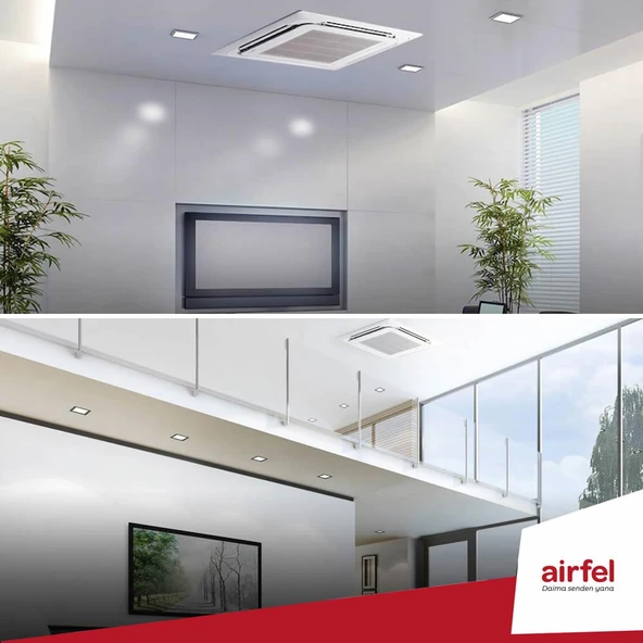 Airfel LCA140A 48.000 Btu A++ Enerji R32 Gaz İnverter Kaset Tipi Klima - 6