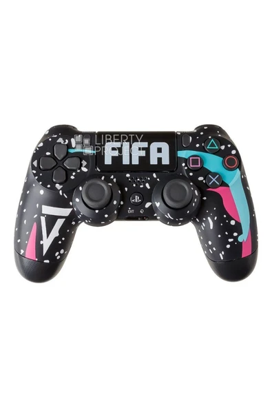 PS4-PC-Android BOX-Android-IOS Telefon Tablet Uyumlu Futbol Temalı Titreşimli Bluetooth Oyun Kolu - Resim 10