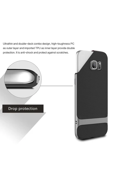 Royce Samsung S7 Edge Koruyucu Minimal Kılıf - Resim 7