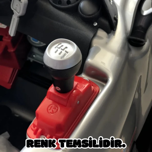 Kumandalı BMW Akülü Araba Kırmızı - Kumandalı 12 Volt Tek Kişilik Akülü Araba Akülü JEEP - TX5 Sport Akülü Araba - Resim 4