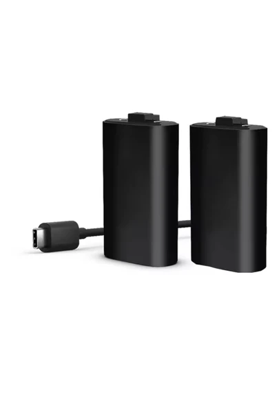 Xbox Series X - Xbox Series S 1400mAh Şarj Edilebilir Pil ve USB-C Şarj Kablosu - Resim 2