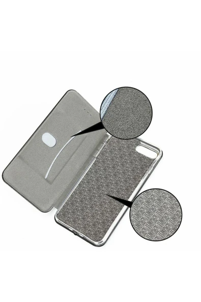 Apple Iphone X Manyetik Stantlı Flip Cover Kılıf - Resim 3