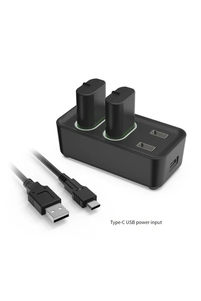 Usb Girişli Xbox Series Oyun Kolu Joystick Pil Şarj Istasyonu - 5