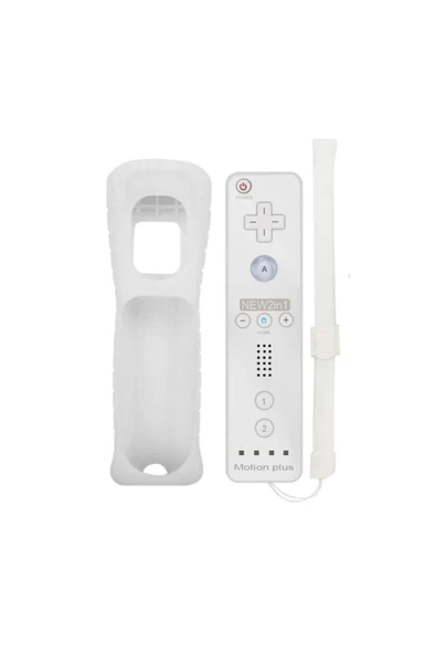 Nintendo Wii 2in1 Motion Plus Remote Kontroller + Nunchuk Kontroller Set - Resim 3