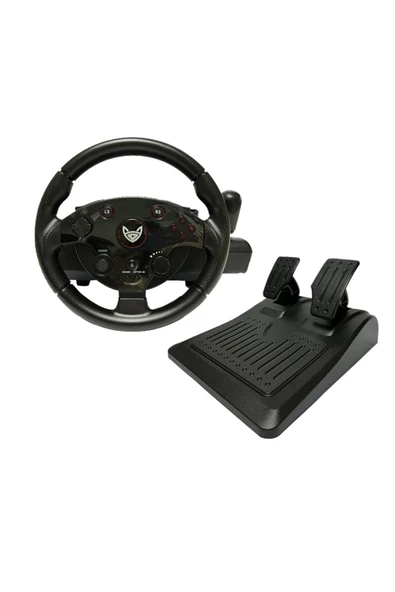 Fox Playstation 4 Xbox Pc Switch Uyumlu 270 Derece Döndürülebilir Direksiyon Seti - Resim 3