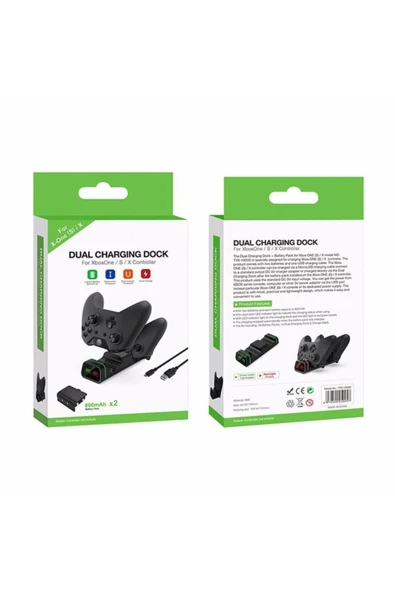 Xbox One X/s Uyumlu Oyun Kolu Joystick Şarj Istasyonu - Resim 5
