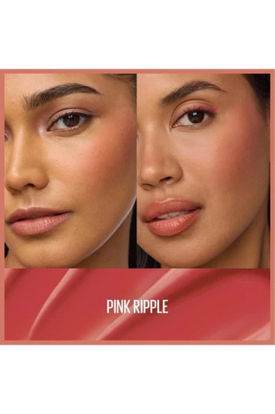 Maybelline New York Sunkisser Hazy Matte Likit Allık - 38 Pink Ripple - Resim 2