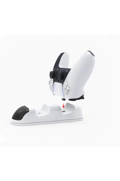 Tp5-0506 Led Göstergeli Çiftli Ps5 Playstation 5 Manyetik Şarj Standı - Resim 2