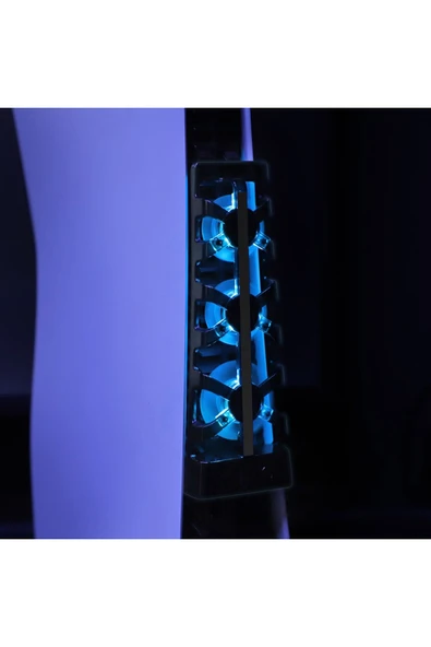 TP5-1523 PS5 İçin Led Işıklı Hız Ayarlı Soğutma Fanı - Resim 6