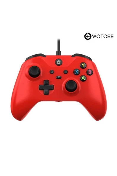 Xbox One Kablolu Turbo Fonksiyonlu Çift Titreşimli Oyun Kolu Joystick Gamepad - Resim 4