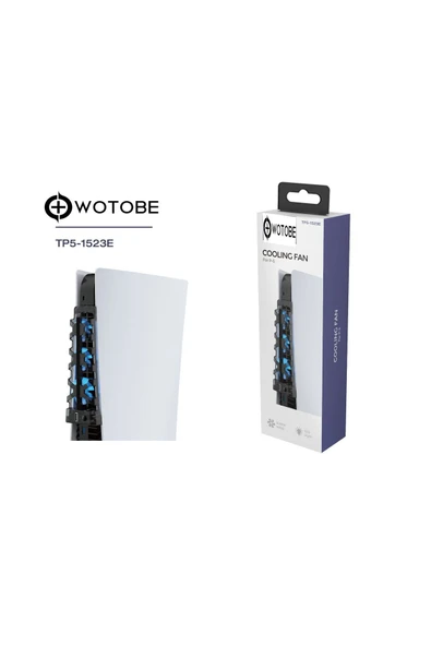 TP5-1523 PS5 İçin Led Işıklı Hız Ayarlı Soğutma Fanı - Resim 7