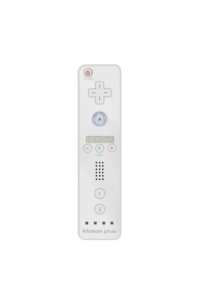 Nintendo Wii 2in1 Motion Plus Remote Kontroller + Nunchuk Kontroller Set - Resim 2