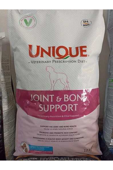 Unique Joint Bone Support Köpek Maması 12 Kg