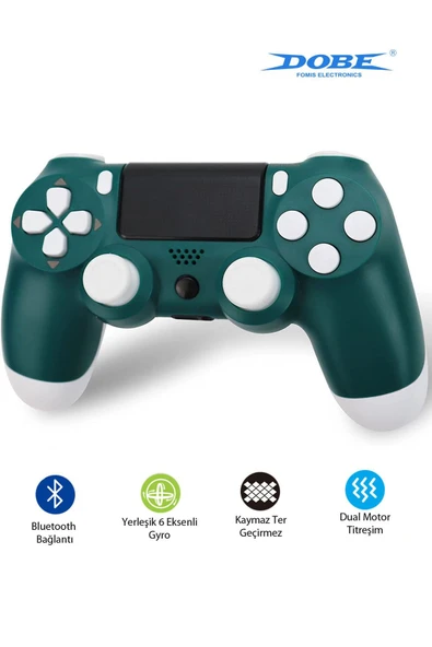 PS4-PC-Android BOX-Android-IOS Telefon Tablet Uyumlu Titreşimli Bluetooth Oyun Kolu - 5