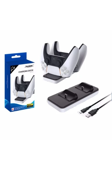 Ps5 Charging Dock Playstation Şarj Istasyonu Şarj Standı ürün görseli 1