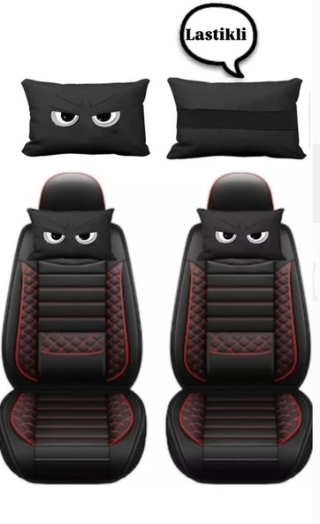 OTO KOLTUK BOYUN YASTIĞI  GÖZ BASKILI ürün görseli