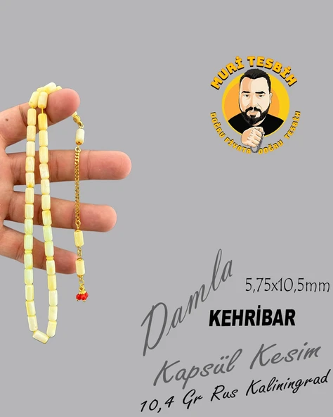10,4 GR RUS KALİNİNGRAD DAMLA 925 AYAR GÜMÜŞ PÜSKÜL KAPSÜL KESİM 5,75X10,50 - 1