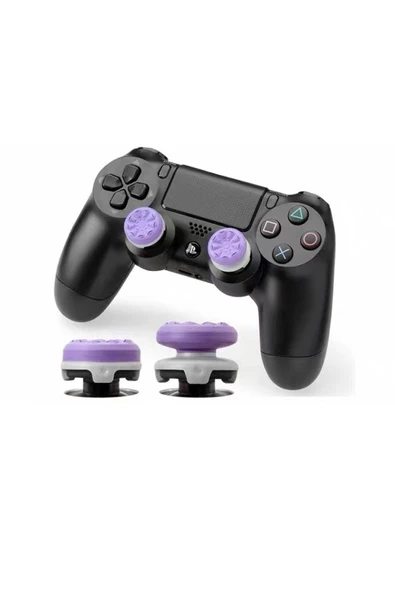 Mor  Galaxy Ps4/ps5  Uyumlu Performans Analog Koruyucu Ve Yükseltici Mor ürün görseli 1