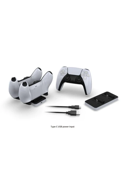 Ps5 Charging Dock Playstation Şarj Istasyonu Şarj Standı - Resim 4