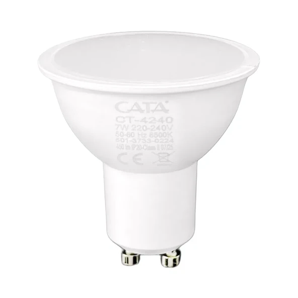 Cata 7W Led Çanak Ampul GU10 Duy 6500K (Beyaz)