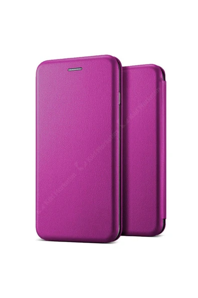 Apple Iphone X Manyetik Stantlı Flip Cover Kılıf - Resim 6