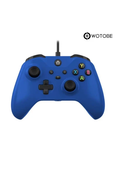 Xbox One Kablolu Turbo Fonksiyonlu Çift Titreşimli Oyun Kolu Joystick Gamepad - Resim 3