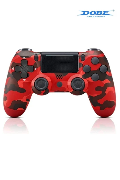 PS4-PC-Android BOX-Android-IOS Telefon Tablet Uyumlu Titreşimli Bluetooth Oyun Kolu - Resim 5