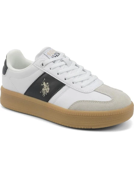 U.S.POLO ASSN SAMIRA 5PR BEYAZ COMFORT CASUAL ANATOMİK SPOR AYAKKABISI - Resim 4