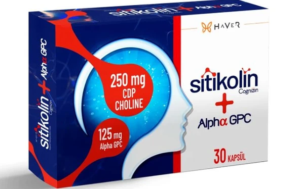 Haver Sitikolin Cognizin 30 Kapsül ürün görseli